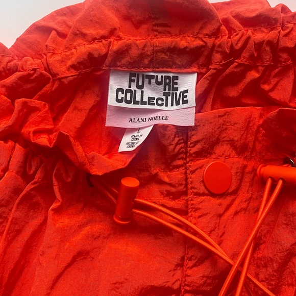 Future Collective Orange Parachute Utility Pants large - Picture 7 of 7